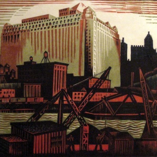 Charles Turzak's North Bank of the Chicago River