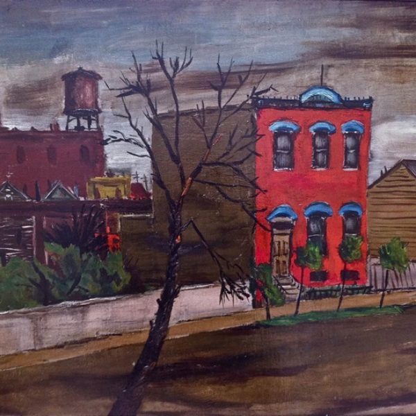 Copeland Burg's Chicago Scene (Pilsen or Heart of Chicago Neighborhood)